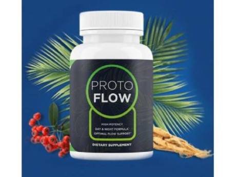 ProtoFlow natural prostate health formula supporting bladder function and male wellness