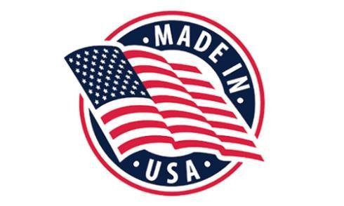 Official Made in USA label representing ProtoFlow’s quality manufacturing